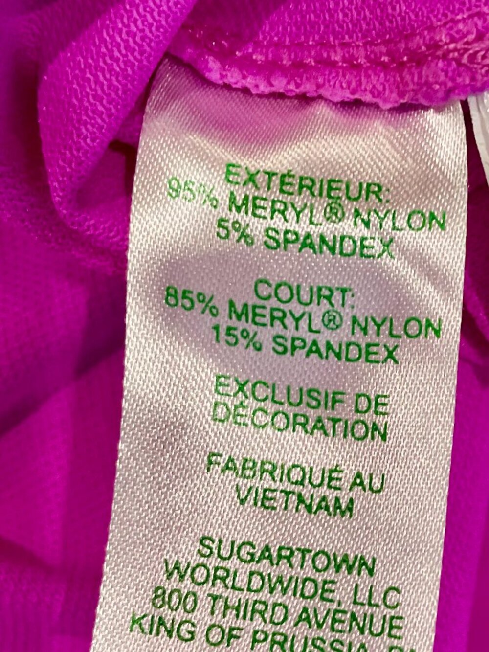 Lilly Pulitzer Luxletic Magenta Pleated Tennis Golf Pickleball Skort Medium - Picture 7 of 8